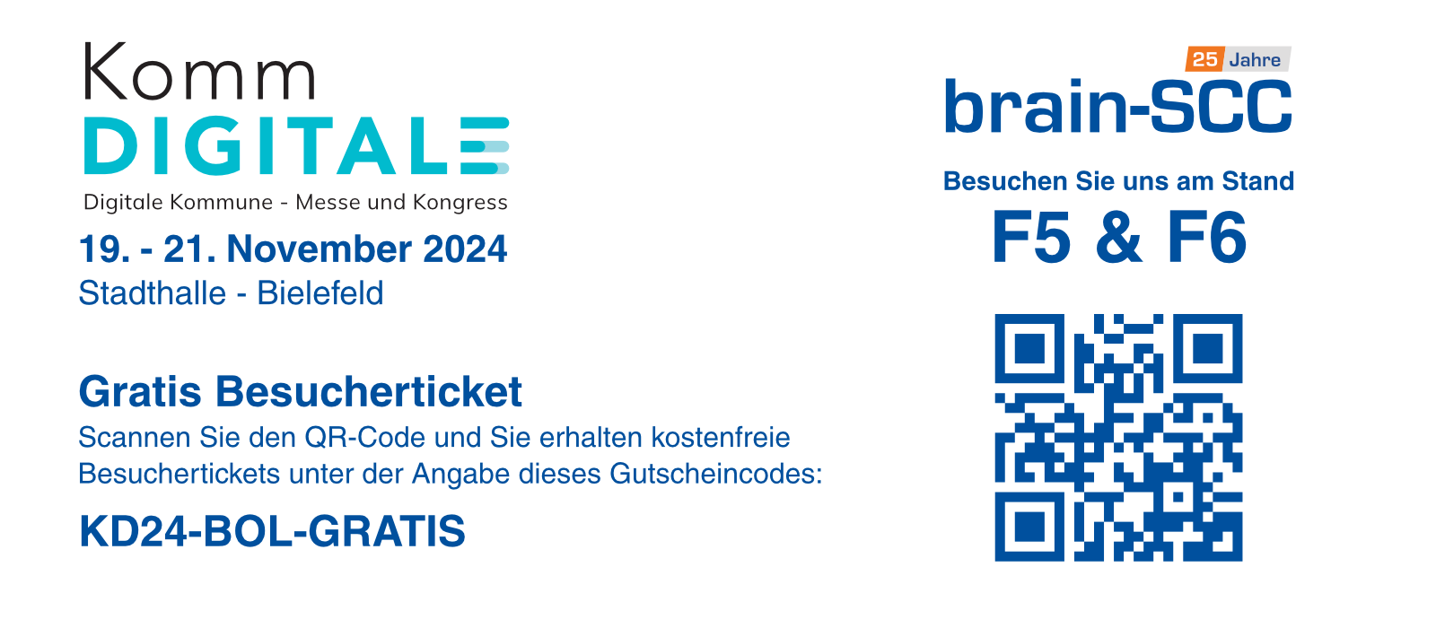 KommDigitale 2024 - Besuchertickets