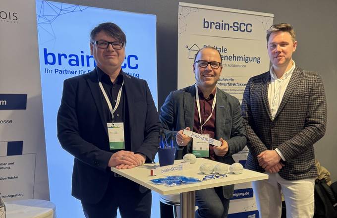 brain-SCC Messestand